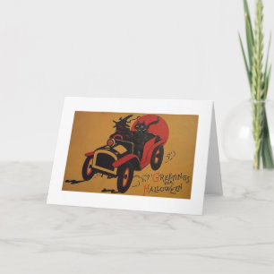 Greetings for Halloween! Card