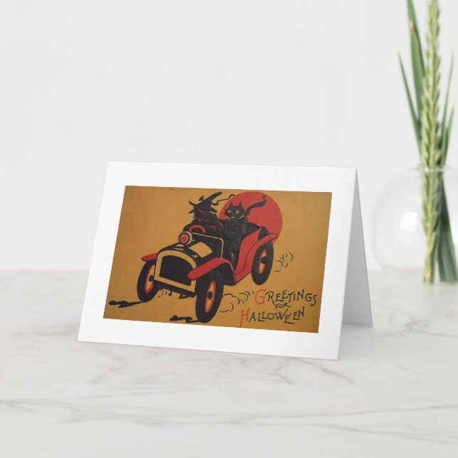 Greetings for Halloween! Card (Front)