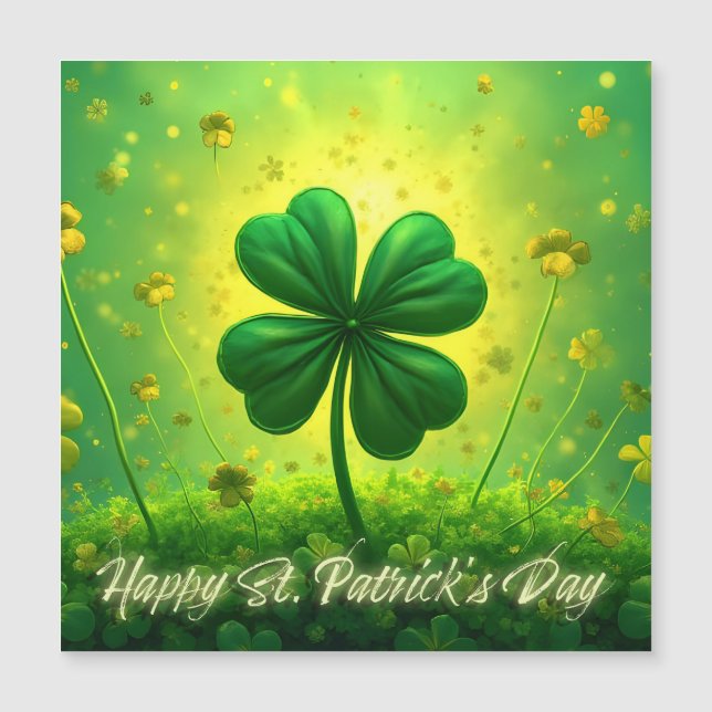 Greetings for St. Patrick's Day (Front)
