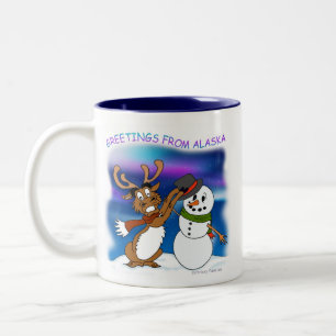 "Greetings from Alaska" Mug