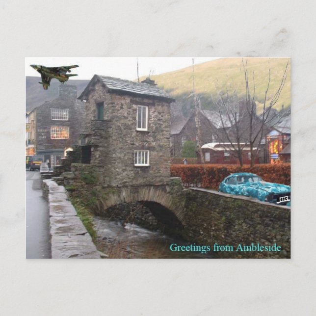 Greetings from Ambleside Postcard (Front)