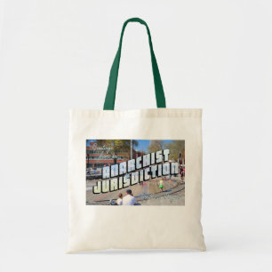 Greetings from Anarchist Portland! Tote Bag