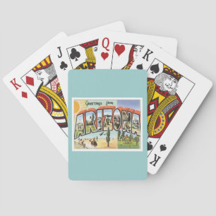 Greetings From Arizona Playing Cards
