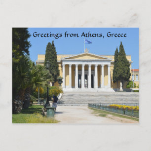 Greetings from Athens, Greece Postcard