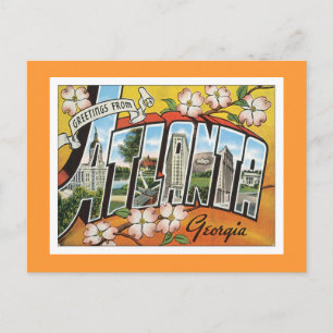 Greetings From Atlanta Postcard