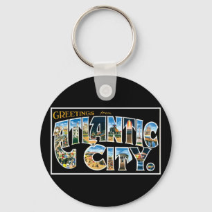 Greetings from Atlantic City! Keychain