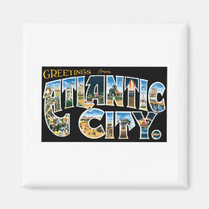 Greetings from Atlantic City Magnet