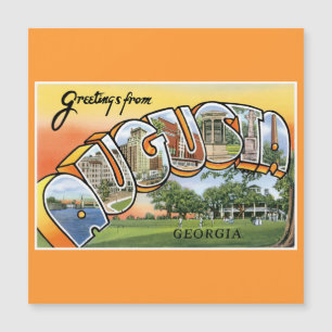 Greetings from Augusta, GA!
