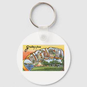 Greetings from Augusta, Georgia Keychain