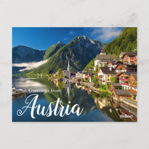Greetings from Austria Postcard Hallstatt
