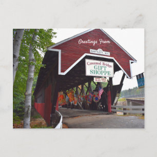 Greetings From Bartlett, NH Postcard