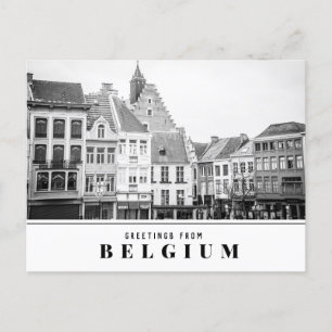 Greetings from Belgium Postcard