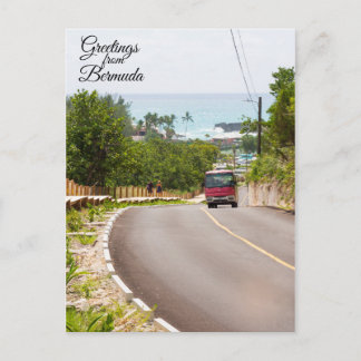 Greetings from Bermuda Postcard