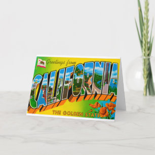 Greetings From California Card
