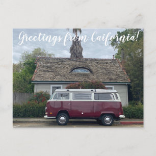 Greetings from California! Postcard