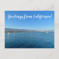 Greetings from California: Santa Barbara Postcard