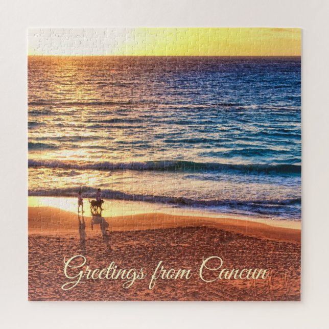 Greetings from Cancun Puzzle (Vertical)