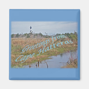 Greetings from Cape Hatteras OBX Magnet