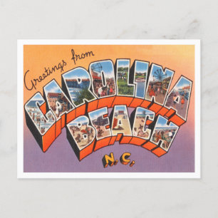 Greetings from Carolina Beach, North Carolina Postcard