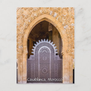 Greetings from Casablanca Morocco Postcard