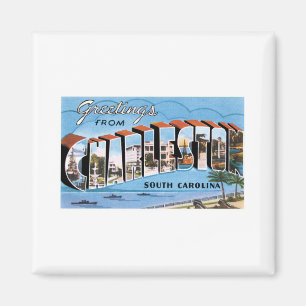 Greetings from Charleston, SC Magnet