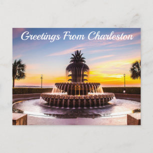 Greetings From Charleston, South Carolina Postcard