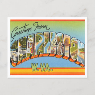 Greetings from Charleston, West Virginia Travel Postcard