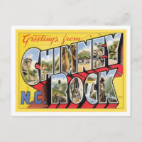 Greetings From Chimney Rock North Carolina
