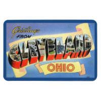 Greetings from Cleveland, Ohio Vintage Postcard