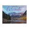 Greetings from Colorado Mountain Aspen Postcard