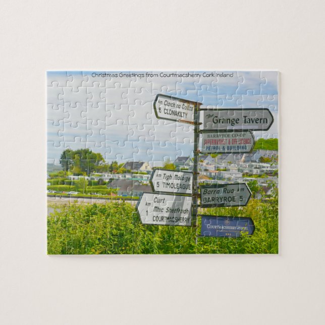 Greetings from Courtmacsherry Cork   Jigsaw Puzzle (Horizontal)