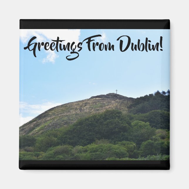 Greetings From Dublin Magnet (Front)