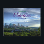 Greetings from Edmonton Canada Scenic Postcard<br><div class="desc">Send greetings from Edmonton,  Canada with this scenic postcard.</div>