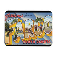 Greetings from Fargo North Dakota_Vintage Travel