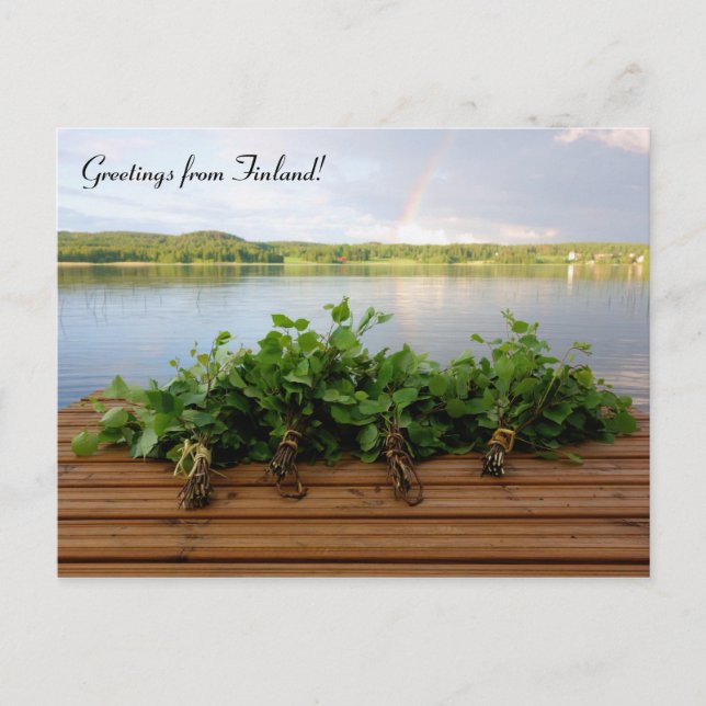 Greetings from Finland postcard (Front)