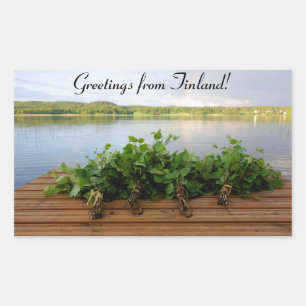 Greetings from Finland sticker