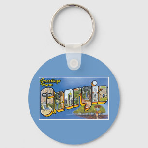 Greetings from Georgia! Keychain