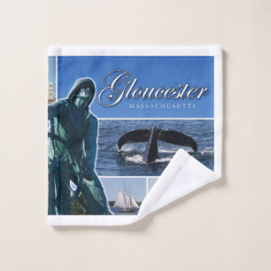 Greetings from Gloucester Wash Cloth