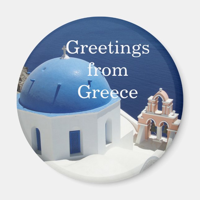 Greetings from Greece-  Magnet (Front)