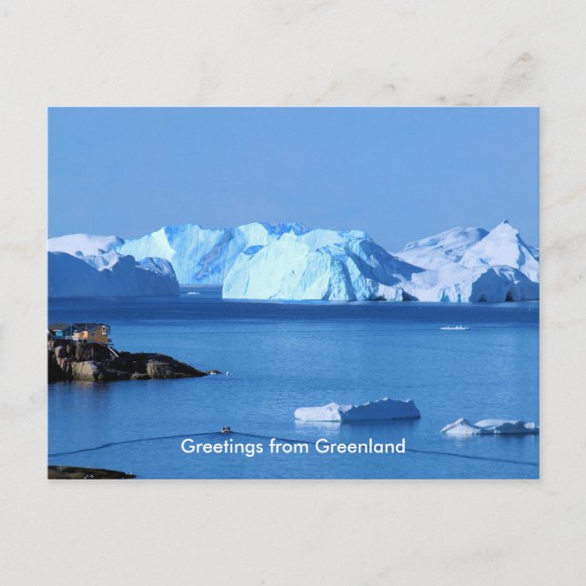 Greetings from Greenland 9 Postcard (Front)