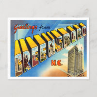 Greetings from Greensboro, North Carolina Travel