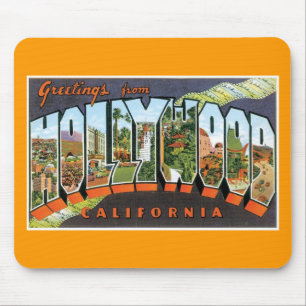 Greetings from Hollywood! Mouse Pad