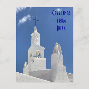 Greetings from Ibiza Postcard