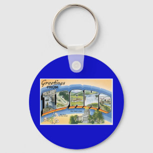 Greetings from Idaho! Keychain