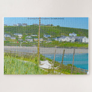 Greetings from Inchydoney Clonakilty Ireland Jigsaw Puzzle