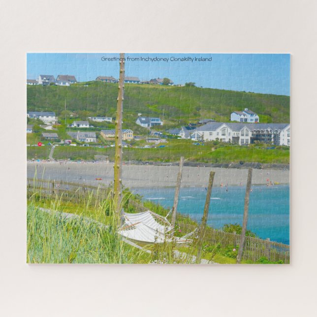 Greetings from Inchydoney Clonakilty Ireland Jigsaw Puzzle (Horizontal)