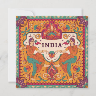 Greetings from India Holiday Card