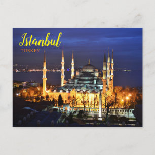 Greetings from Istanbul Turkey Postcard