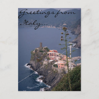 Greetings from Italy... Postcard