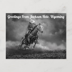 Greetings From Jackson Hole, Wyoming Postcard